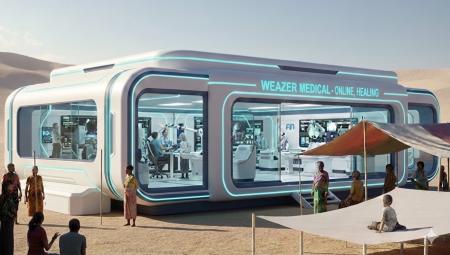 オフグリッドモジュール「WEAZER」が、メディカル施設