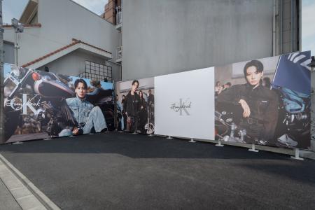 Calvin Kleinが原宿・竹下口パークでバナナミルクがも