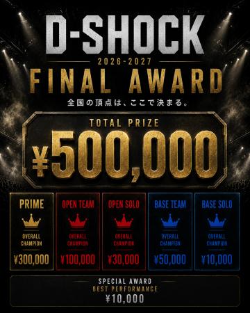 【優勝特典 初公開】賞金総額¥500,000&豪華副賞を一 【優勝特典 初公開】賞金総額¥500,000&豪華副賞を一