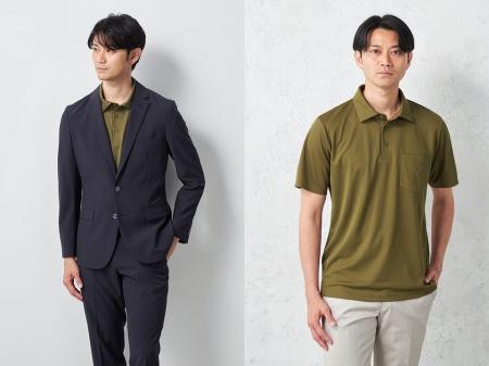 着るだけで涼しい、特許技術の冷却素材が酷暑日のビジ 着るだけで涼しい、特許技術の冷却素材が酷暑日のビジ