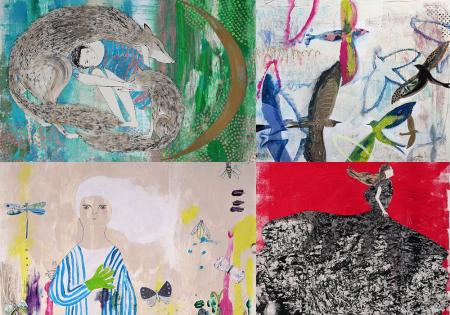 新作絵画作品、約60点を一挙公開! 蟹江杏新作展「ANZ 新作絵画作品、約60点を一挙公開! 蟹江杏新作展「ANZ