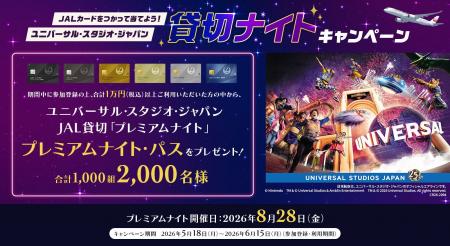 JALカードをつかって当てよう!ユニバーサル・スタジ JALカードをつかって当てよう!ユニバーサル・スタジ