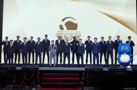 大阪ブルテオン、SVリーグ年間表彰でクラブ表彰3件と5 大阪ブルテオン、SVリーグ年間表彰でクラブ表彰3件と5