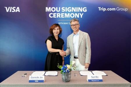 Trip.com Group、Visaと戦略的提携を発表 ~旅行を通 Trip.com Group、Visaと戦略的提携を発表 ~旅行を通
