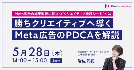 【Meta広告セミナー】勝ちクリエイティブへ導くPDCAを