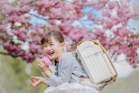 【札幌・西区】来春の入学フォトは、“桜で残す”という