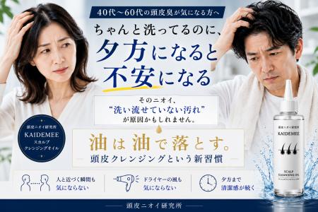 「ちゃんと洗っているのに、夕方になると気になる」そ