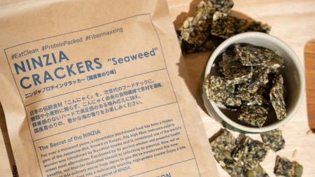 【貴重な国産青のり使用】「蒟蒻プロテインクラッカー 【貴重な国産青のり使用】「蒟蒻プロテインクラッカー