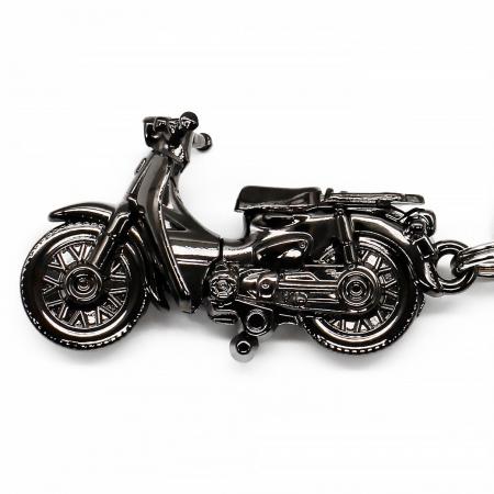 Honda スーパーカブ キーチェーン BLACK EDITION、Ama