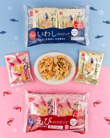 さかなクンのイラストが目印！ヘルシー感覚の魚介スナ