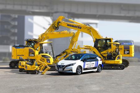 GX建機の現場運用拡大に向けたゼロエミッション給電ソ GX建機の現場運用拡大に向けたゼロエミッション給電ソ