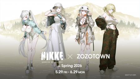 『勝利の女神：NIKKE』とZOZOTOWNがコラボレーション