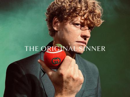 【GUCCI】ヤニック・シナーを起用したキャンペーン「T