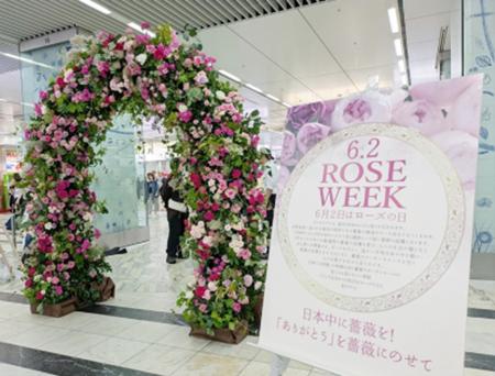 6月2日はローズの日 ~「バラ」と「ありがとう」であ 6月2日はローズの日 ~「バラ」と「ありがとう」であ