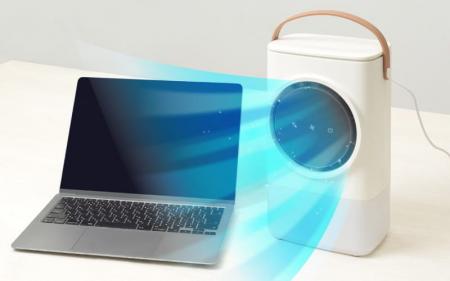 エアコンの寒さや乾燥が苦手な方に。PCの横でも使える