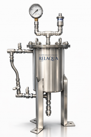 ラドンをミストサウナで体験する「RELAQUA(R)ラドンミ