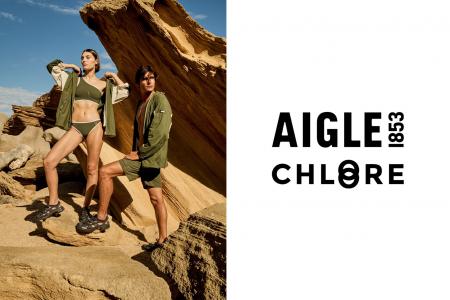AIGLE、スイムウェアブランド「CHLORE（クロール）」