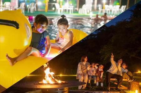 高原リゾートで夏の家族旅行を満喫。ナイトプールや手