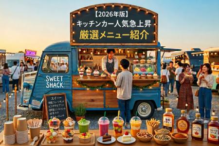 【キッチンカー向け】売場で目を引く“串グルメ”新提案 【キッチンカー向け】売場で目を引く“串グルメ”新提案