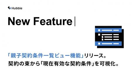 契約の束から「現在有効な契約条件」を可視化する「親 契約の束から「現在有効な契約条件」を可視化する「親