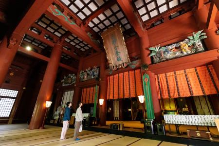 出羽三山神社の朝の神事を見学できるリゾートホテル「 出羽三山神社の朝の神事を見学できるリゾートホテル「