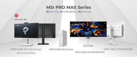 MSIのPRO MAXラインナップ : COMPUTEX 2026: 美しいミ MSIのPRO MAXラインナップ : COMPUTEX 2026: 美しいミ