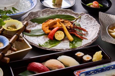 【ホテルメトロポリタン】鱧や鰻、季節野菜とともに高 【ホテルメトロポリタン】鱧や鰻、季節野菜とともに高