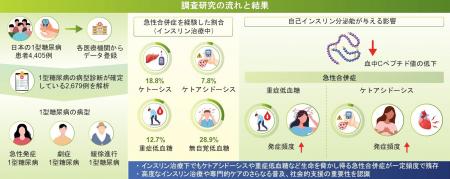 1型糖尿病の急性合併症に関する全国規模の調査を実施- 1型糖尿病の急性合併症に関する全国規模の調査を実施-