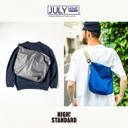 【JULY NINE × HIGH! STANDARD】機能美を追求した別注