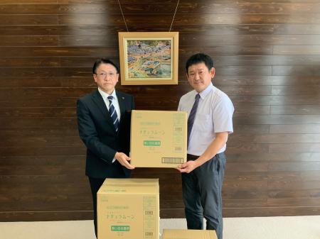 能登半島の5自治体へ生理用ナプキンを寄贈、学校内で 能登半島の5自治体へ生理用ナプキンを寄贈、学校内で