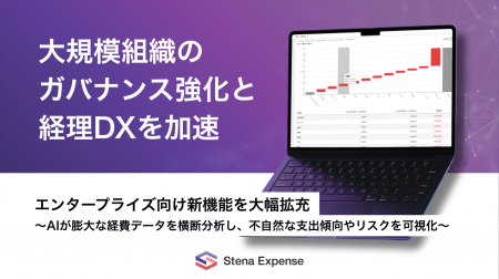 大規模組織のガバナンス強化と経理DXを加速。Stena Ex 大規模組織のガバナンス強化と経理DXを加速。Stena Ex
