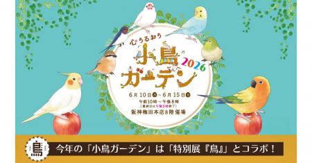 【阪神梅田本店】約100名の鳥作家が集結!「小鳥ガー 【阪神梅田本店】約100名の鳥作家が集結!「小鳥ガー