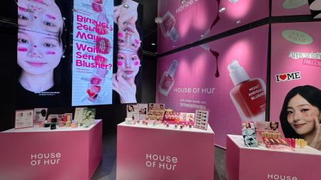 HOUSE OF HUR、日本初の単独ポップアップを@cosme OSA