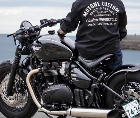 MOTONE CUSTOMSから、トライアンフ ボンネビルに最適