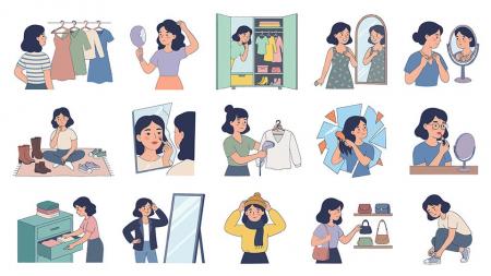 見た目は人との関わりに影響がある7割　他人の身だし