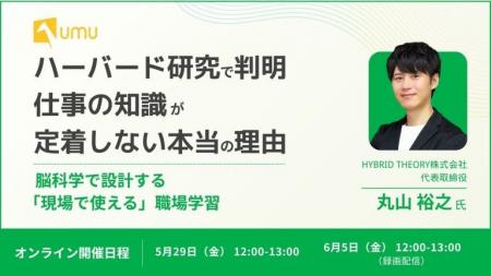 【HYBRID THEORY×UMU共催】ハーバード研究で判明！仕