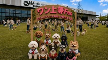 【室内開催で夏も安心】小型犬大集合「ワン上等Fes in