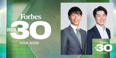 匠技研工業のCEO前田、CTO井坂が「Forbes 30 UNDER 30