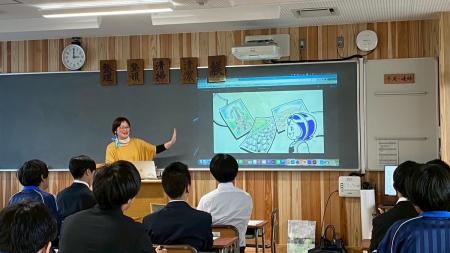 福井県立敦賀工業高校「地域探究授業」にお絵かutf-8