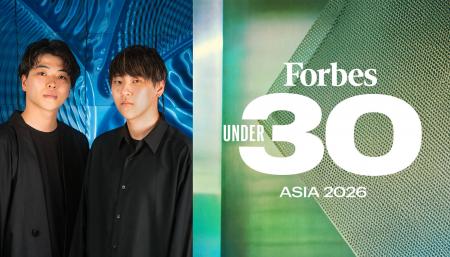 『Forbes 30 Under 30 Asia 2026』THE ARTS 部門に 株