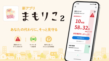 高齢者みまもりサービス「まもりこ」、スマートフォン