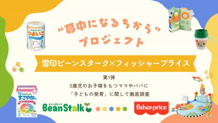 雪印ビーンスターク×フィッシャープライス“夢中になる