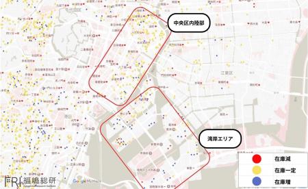 湾岸タワマン市場は過熱から転換点!?急激な在庫増加 湾岸タワマン市場は過熱から転換点!?急激な在庫増加