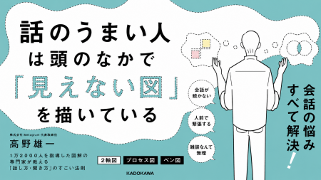 【好評発売中】新刊『話のうまい人は頭のなかで「見え