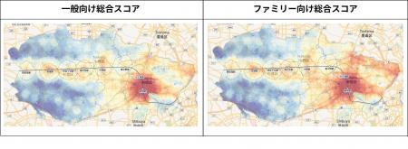 Walkability Index と AI不動産査定・Price Map を融