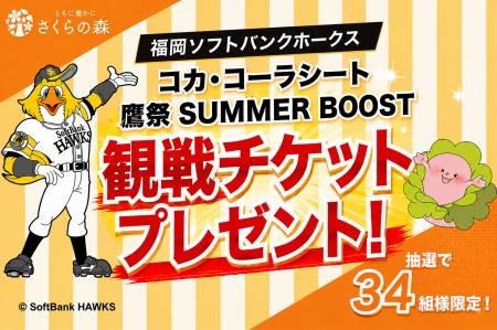 【九州限定】さくらの森、福岡ソフトバンクホークス「