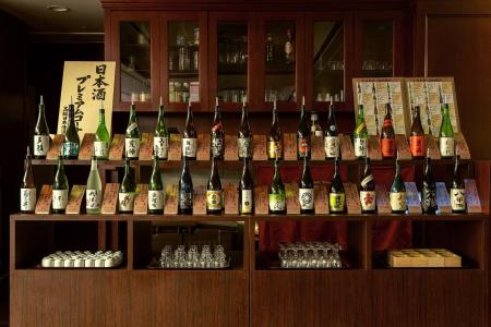 【函館湯元啄木亭】大好評の日本酒30種飲み比べで酒～