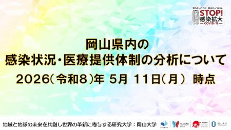 【岡山大学】岡山県内の感染状況・医療提供体制の分析