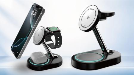 iPhone・Apple Watch・AirPodsを1台で充電。MICRODIA