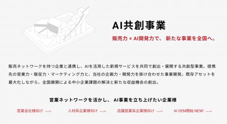 ライトアップ、AIサービスの「OEM・共創」提供を正式
